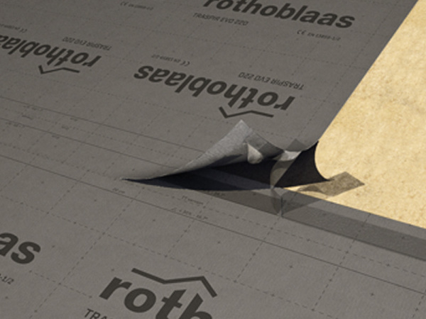 Holztechnic TRASPIR EVO 220, монолитная диффузионная мембрана,1.5 м х 50 м, 75 м²