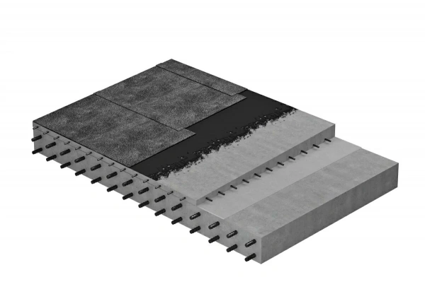 Гидроизоляция плоской кровли Технониколь Master 1 х 8 м, 4.2 мм, серый, рул. 8 м²
