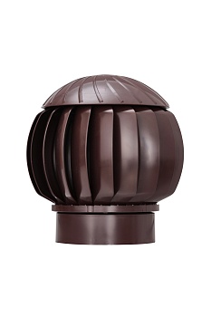 Турбина вентиляционная ротационная Gervent 160 мм коричневый