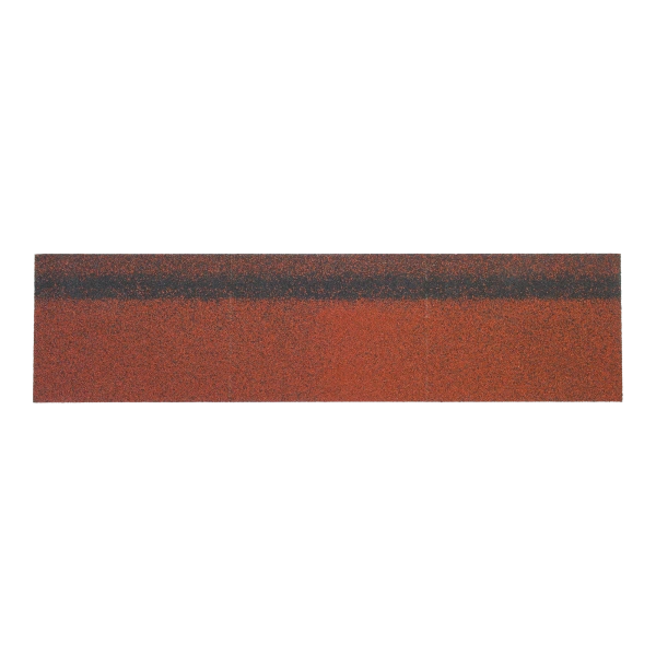 Конек / карниз Shinglas, 12 / 20 п.м серия Финская, цвет: микс красный