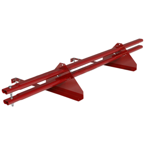 Снегозадержатель для натуральной черепицы Roofsystems Prestige натур 2 опоры, 2 трубы, овал 45х25, L=1200 мм, RAL 3011