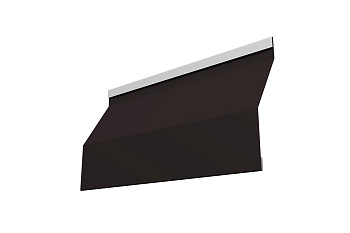 Ламель для забора жалюзи, Milan Slim 0.5 мм, Drap, RAL 9005