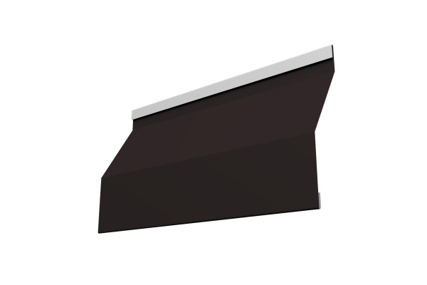 Ламель для забора жалюзи, Milan Slim 0.5 мм, Drap, RAL 9005