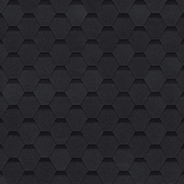 Битумная черепица Shinglas, Оптима цвет: Соната серый, 3 м² / уп.