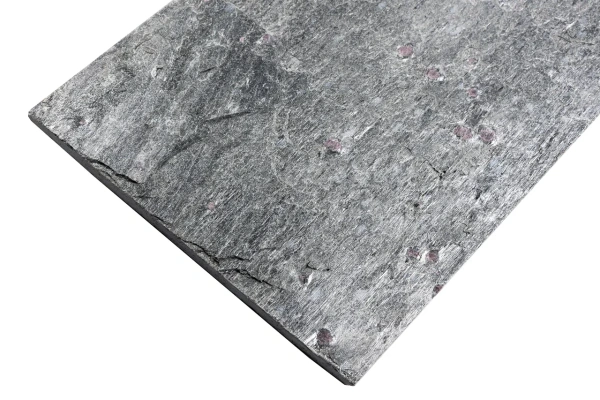Кварцит, натуральный скол, 600x300 мм, 12 мм,  Natural Silver Shine