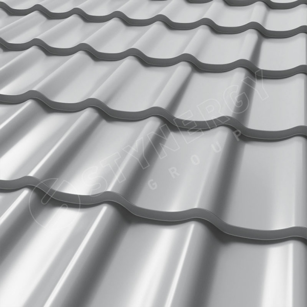 Металлочерепица Stynergy, СМ Классик 0.5 мм, GreenCoat Pural Matt BT, RR 21