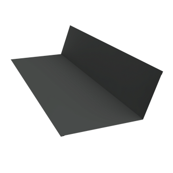 GL Планка примыкания, 150х250 мм 0.45 мм, PE, RAL 7016, L=2000 мм