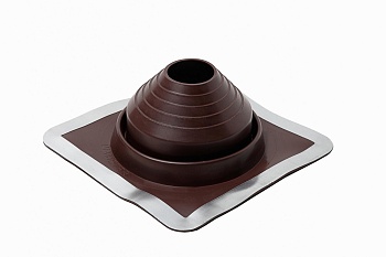 Проходной элемент Master Flash прямой №4, 75-160 мм силиконовый коричневый