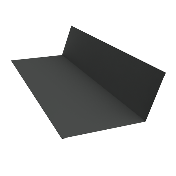 GL Планка примыкания, 150х250 мм 0.45 мм, PE, RAL 7016, L=2000 мм