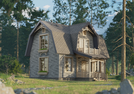 Фасадная плитка Docke Premium, Brick, уп 2.0 м² цвет: халва