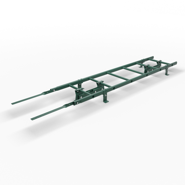 Лестница кровельная для фальцевой кровли Roofsystems Prestige 400 Next фальц, L=1800 мм RAL 6005