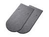 Кровельный сланец 400х200 мм, 5-7 мм, бобровый хвост, Charcoal