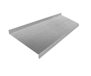 Отлив простой GL, 200 мм 0.4 мм, Zn, б/ц, L= 2000 мм