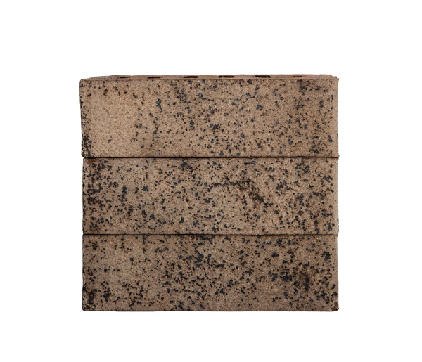 Кирпич облицовочный клинкерный Faber Jar, 0.5НФ пустотелый, цвет: коричневый, Нарвский, М300, 250х60х65 мм