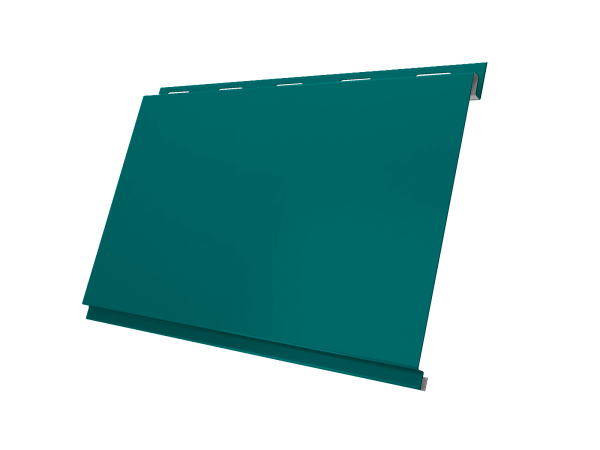 Металлический сайдинг Grand Line, Вертикаль Classic 0.45 мм, PE, RAL 5021