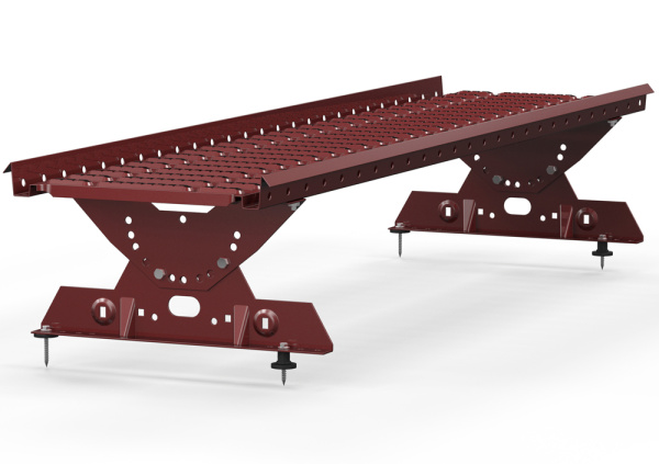 Кровельный мостик на металлочерепицу и гибкую черепицу Orima, KS4, L= 2250 мм, New RR 29