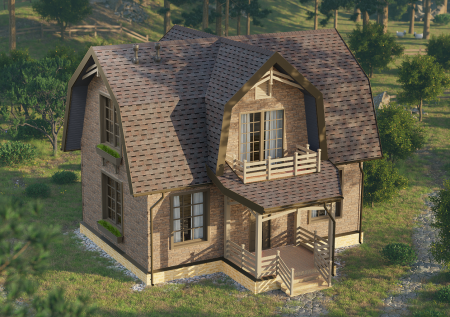 Ламинированная битумная черепица, Docke, Dragon Lux цвет: изюм, 2.38 м² / уп.