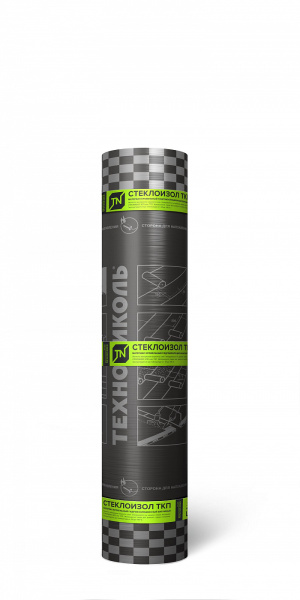 Стеклоизол Р ТКП, 1х9 м, 3.5 мм, сланец серый, рул. 9 м²