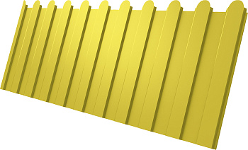 Профилированный лист GL C8 A, фигурный, 0.45 мм, PE, RAL 1018