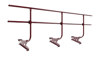 Ограждение кровельное для металлочерепицы Borge, H=900 мм, L= 3000 мм RAL 3005