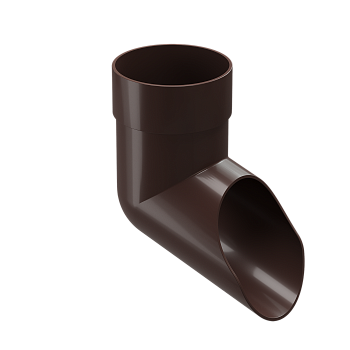 Отвод трубы, Docke, Premium Ø85 мм, цвет: шоколад