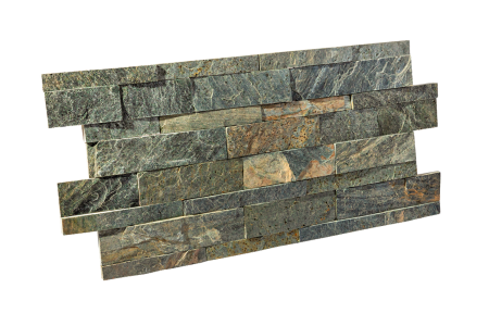 3D панель Кварцит 600х150 мм, Natural Deoli Green