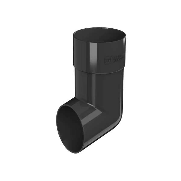 Слив трубы, Технониколь пвх, стандарт Ø82 мм, цвет: черный