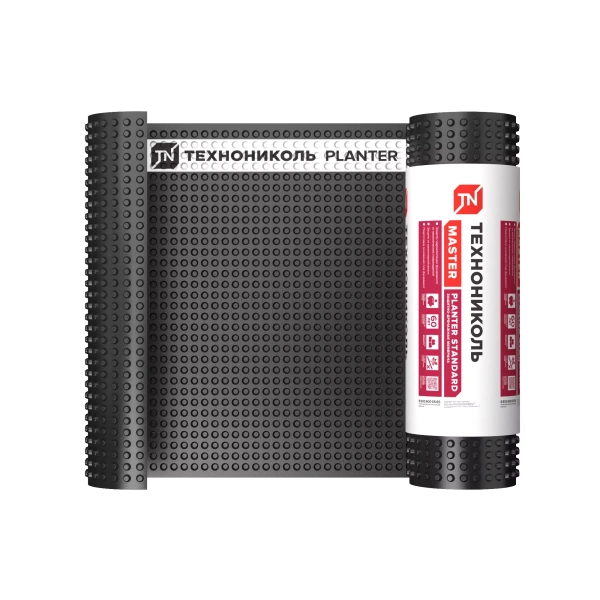 Мембрана профилированная Технониколь Planter standard, 2х20 м, 40 м²