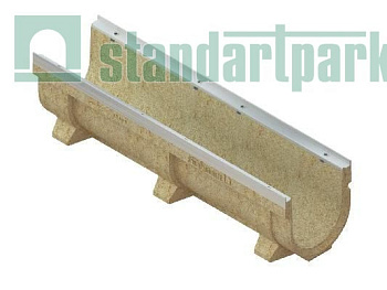 Лоток водоотводный Standartpark, CompoMax Drive DN200, h260, П-З, арт: 75576