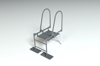 Парапетный мостик Roofsystems Prestige, H=400 мм, L=800 мм RAL 7024