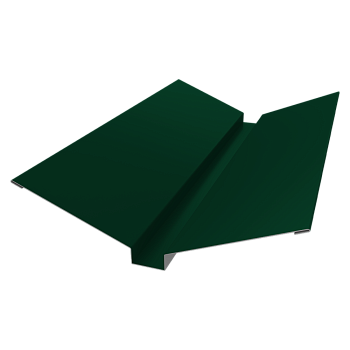 GL Планка ендовы верхней, 115х30х115 мм 0.45 мм, Drap, RAL 6005, L=3000 мм