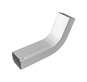 Колено трубы Vortex Lite, Ø 102 мм, RAL 9003