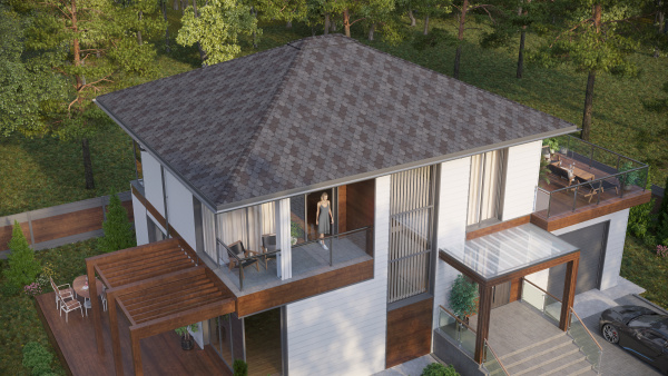 Битумная черепица Tegola Business Unica, Sardegna цвет: modica 252, 2.9 м² / уп.