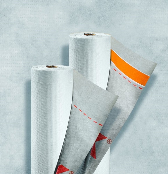Tyvek Supro+Tape, диффузионная мембрана с клеевой лентой