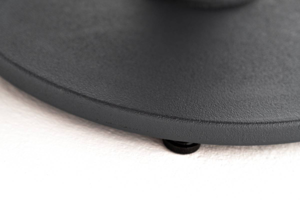 Стол интерьерный из HPL круглый Ø 80 см, H 32 мм, Чили, цвет: серый гранит