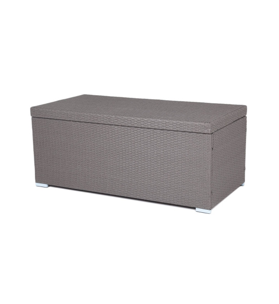 Сундук водонепроницаемый из искусственного ротанга, Порту цвет: графит