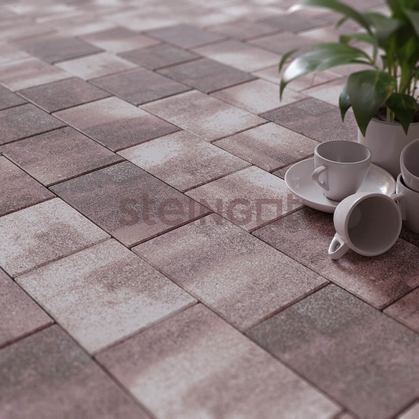 Тротуарная плитка Steingot Новый город 40 мм 160/200/240 х 160 мм, цвет: сliff