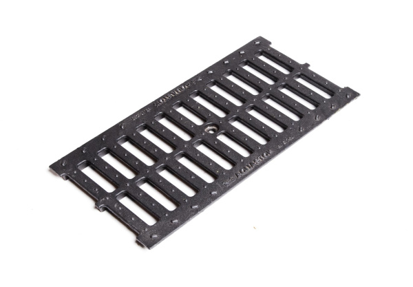 Решетка чугунная щелевая Aquastok Norma DN200, кл. C, L= 500 мм, арт. 32013С