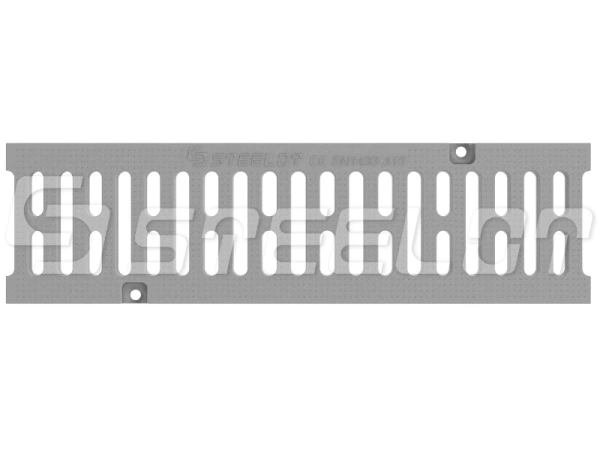 Решетка пластиковая SteeStart DN100, А15, Цвет: серый