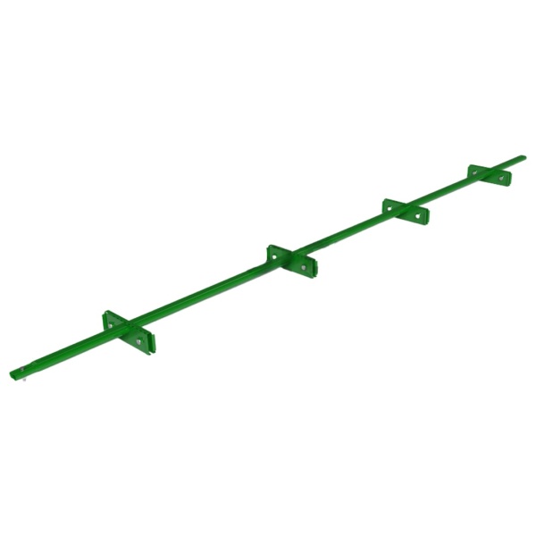 Снегозадержатель для фальцевой кровли Roofsystems Prestige Single фальц 4 опоры, 2 трубы, овал 45х25, L=3000 мм, RAL 6002