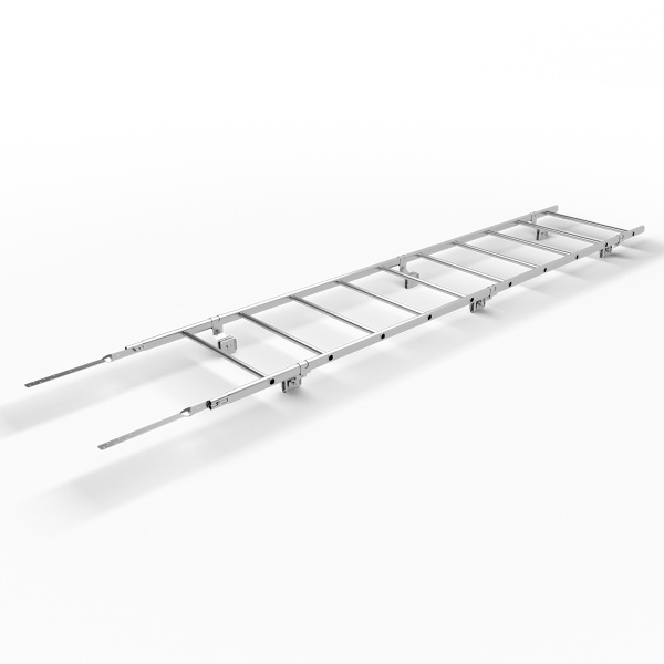 Лестница кровельная для фальцевой кровли Roofsystems Prestige 600 фальц, L=3000 мм zinc