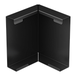 Угол внутренний к лицевой планке, Galeco STAL 2 125/80 х 80 мм, RAL 7024