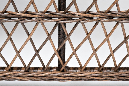 Стол журнальный из искусственного ротанга, Гранд Латте цвет: коричневый