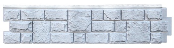Фасадная панель Я фасад, Екатерининский камень 1322 х 294 мм Classic, цвет: серый