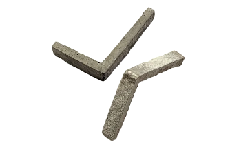 Декоративный кирпич, угловой элемент Mesterra Magnum, 240х157х40 мм под Кирпич, цвет: 013