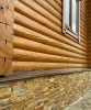Кварцит, 3D панель из камня, 350х180 мм, Modern Multi Quartz