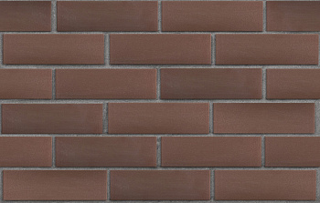 Кирпич облицовочный клинкерный ЛСР, 0.71НФ пустотелый, Мюнхен коричневый, гладкий, М300, 250х85х65 мм