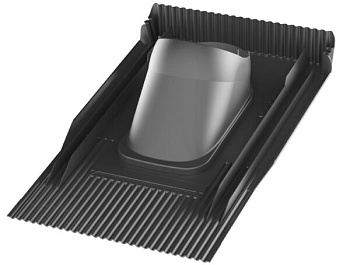 Проходной элемент Vilpe, Unitile 2K черный