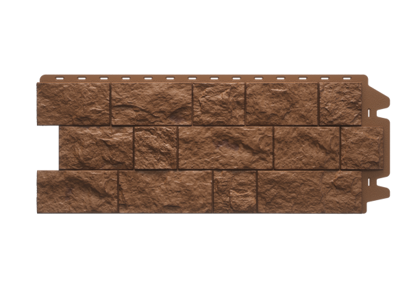 Фасадные панели Docke Fels, 1072х450 мм Premium, цвет: ржаной