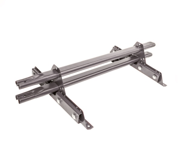 Снегозадержатель для фальцевой кровли Roofsystems Prestige Next фальц 2 опоры, 2 трубы, овал 45х25, L=1200 мм, RAL 7004